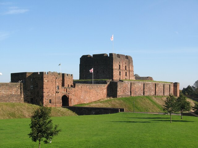 Carlisle Castle in Carlisle, Cumbria